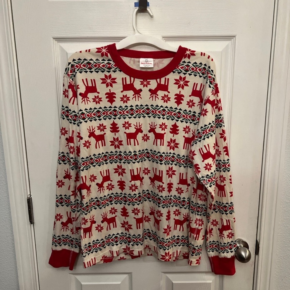 Women's Hanna Andersson Organic Cotton Christmas Sweater pajamas